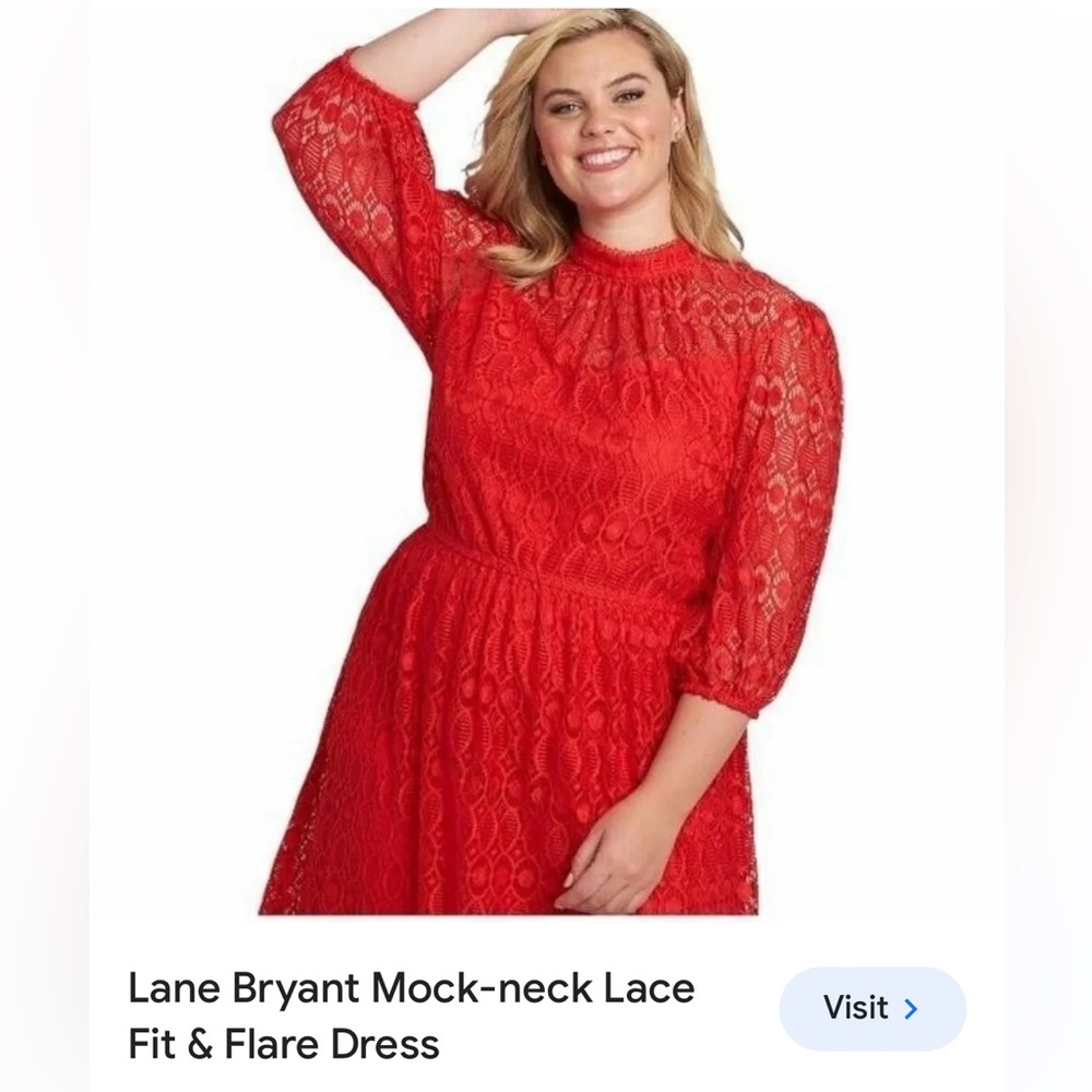Red dress